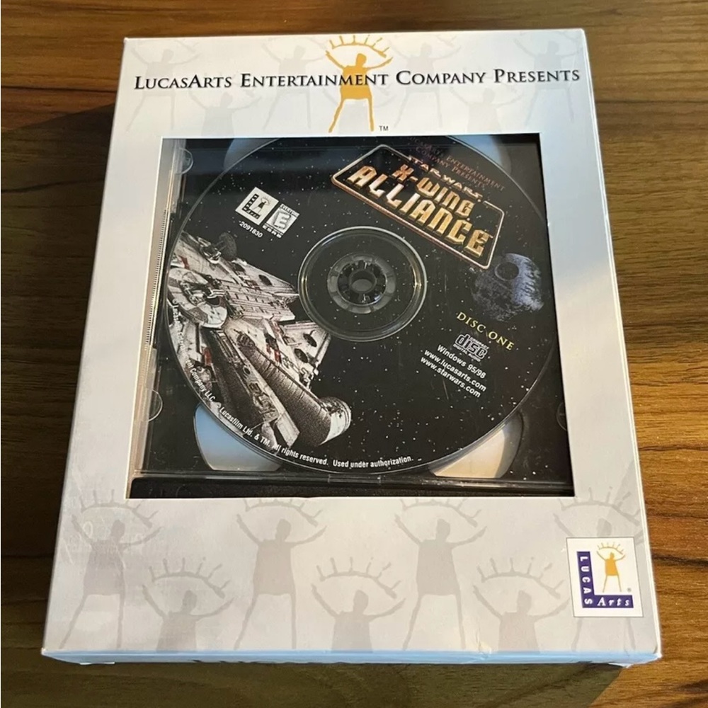 LucasArts Star Wars: X-Wing Alliance Vintage PC Big Box Game RARE